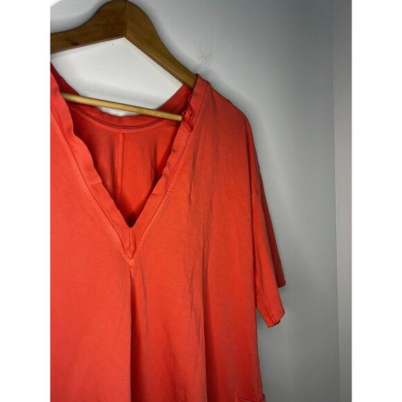 Free People Movement Hot Shot Tee Romper in Winterberry New Size Small - Picture 4 of 7